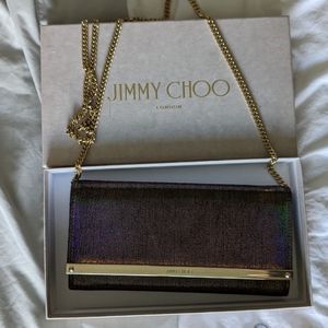 JIMMY CHOO CLUTCH/SHOULDER BAG